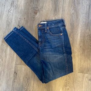 Madewell 9” High Riser Skinny Skinny Crop Jeans